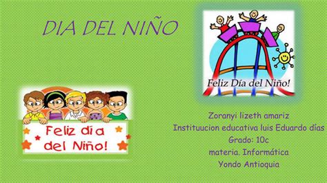 Dia Del Niño Ppt