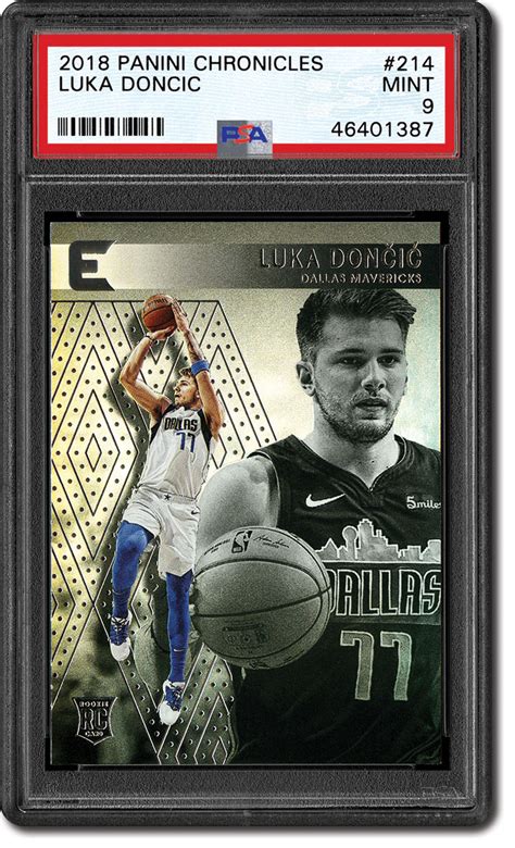 Psa Gem Mint Luka Doncic Status Rc Rookie Card