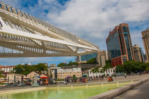 Rio De Janeiro Brasil Museu Do Amanh Museu Do Amanh Projetado