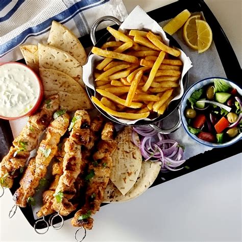 Chicken Souvlaki With Tzatziki Sugar Spice More