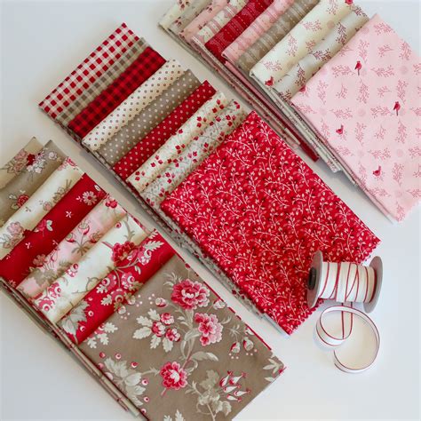 Bunny Hill Designs Sugarberry Fat Quarter Bundle Stitch