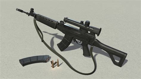 Artstation The Qbz 03 Light Rifle Automaticassault Rifle Also