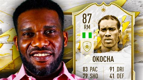 JAY JAY 87 MID OKOCHA PLAYER REVIEW FIFA 22 ULTIMATE TEAM YouTube