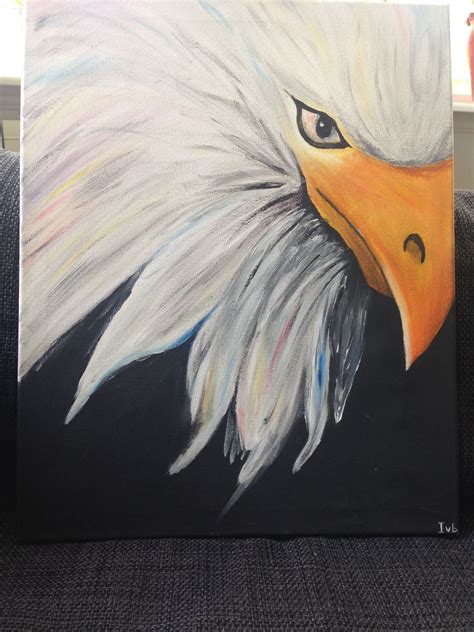 Painting Eagle canvas