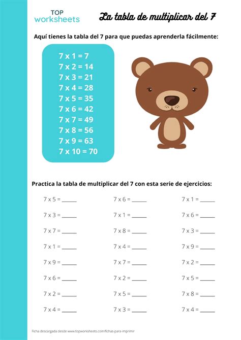 Tablas De Multiplicar Interactive Worksheet Topworksheets Hot Sex