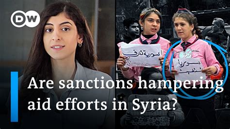 Who Is Calling To Lift Sanctions On Syria Syrians Or The Assad Regime