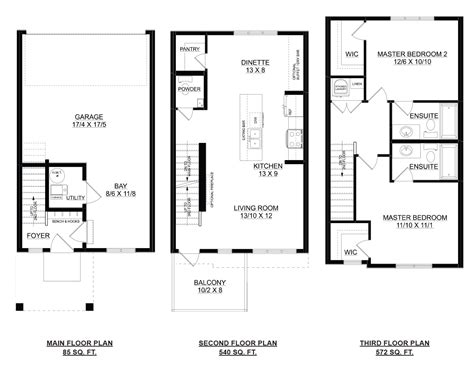 Desrochers Townhomes By StreetSide Developments 37 Fremont Edmonton