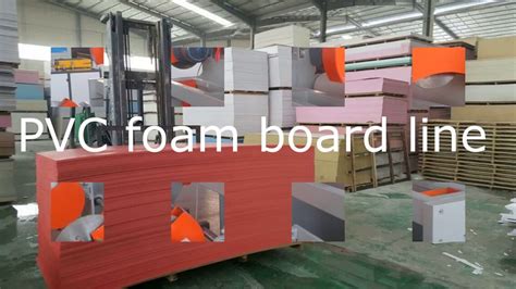 Pvc Foam Board Extrusion Line Youtube