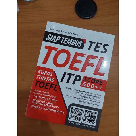 Jual Buku Siap Tembus Tes Toefl Itp Score Charissa Publisher