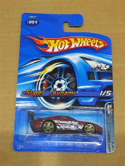 Hot Wheels 豐田 Super Tsunami Toyota Supra 比例 年製造 Tomica size Hotwheels 興趣及遊戲 玩具 遊戲類