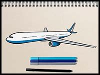 How to Draw Airplanes : Drawing Tutorials & Drawing & How to Draw ...