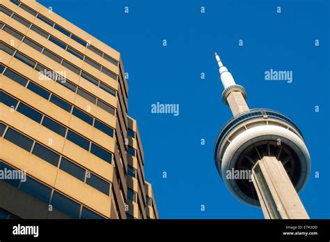 CN tower downtown Toronto Canada Stock Photo - Alamy