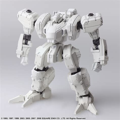 Front Mission Structure Arts Plastic Model Kit Series Zenith Dv White