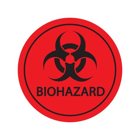 Buy Biohazard Sticker Signs 5 Inches Waterproof Caution Warning Label