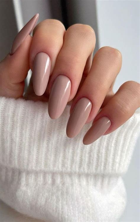 30 Best Spring Nail Ideas For 2022 Nude Almond Nails Artofit