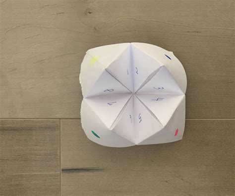 Fortune Teller : 20 Steps - Instructables