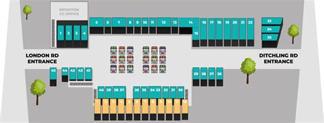 Market Map – Brighton Open Market