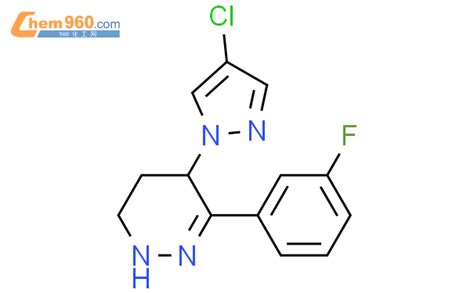 494863 11 5 Pyridazine 4 4 Chloro 1H Pyrazol 1 Yl 3 3 Fluorophenyl