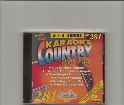 KARAOKE CHARTBUSTER CD G HOT COUNTRY HITS CBCDG VOL 20281 DISC 281 EBay