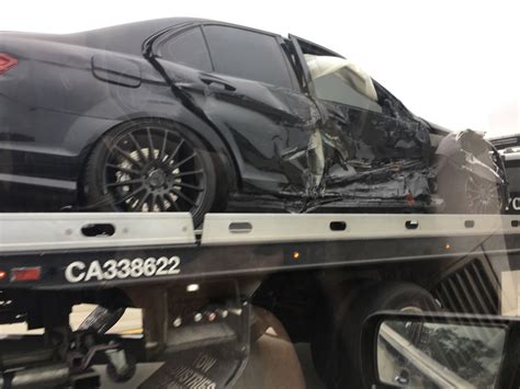This Wrecked C63 AMG Hurts - MBWorld