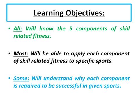 Ppt Unit 1 Fitness For Sport And Exercise Powerpoint Presentation