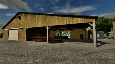 White River Forestry Sell Point V10 Fs22 Mod Farming Simulator 22 Mod