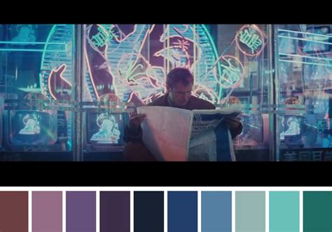 50 Iconic Films And Their Color Palettes Movie Color Palette Cinema