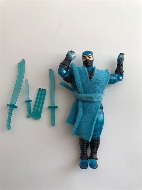 Vtg Gi Joe Mortal Kombat Action Figure Movie Edition Sub Zero