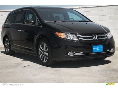 2015 Crystal Black Pearl Honda Odyssey Touring Elite 101859756 Photo