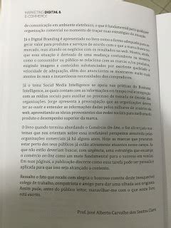 Blog do Prof Alberto Claro Prefácio do Livro Marketing Digital E