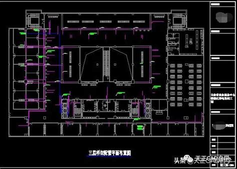 如何用天正电气cad绘制一套完整弱电施工图纸？cad高手带你了解 土木在线