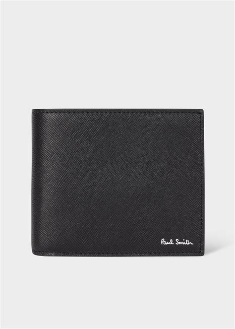 Paul Smith Black Mini Blur Interior Billfold Wallet King S Cross