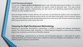 Software Product Development Steps And Methodologies Pptx