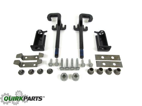 Jeep Grand Cherokee Front Tow Hook Kit Set Mopar Genuine Oem