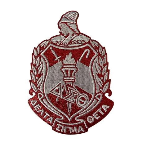 Embroidered Sorority And Fraternity Patches Custom Iron On Greek Letter