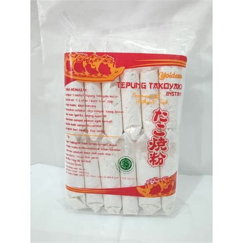 Jual Tepung Takoyaki Instant Kg Sudah Bumbu Indonesia Shopee Indonesia