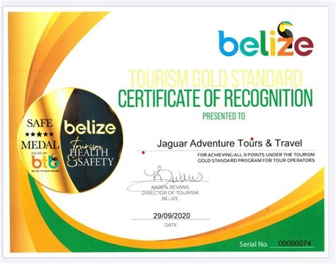 Jaguar Ventures of Belize Ltd.