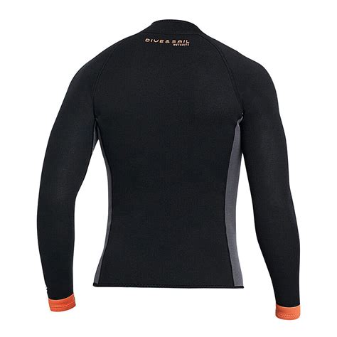 Dive Sail Men Mm Neoprene Wetsuit Jacket Top Scuba Diving Wet Suit