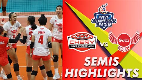 Petro Gazz Vs Chery Tiggo PNVF Champions League Semis Highlights YouTube