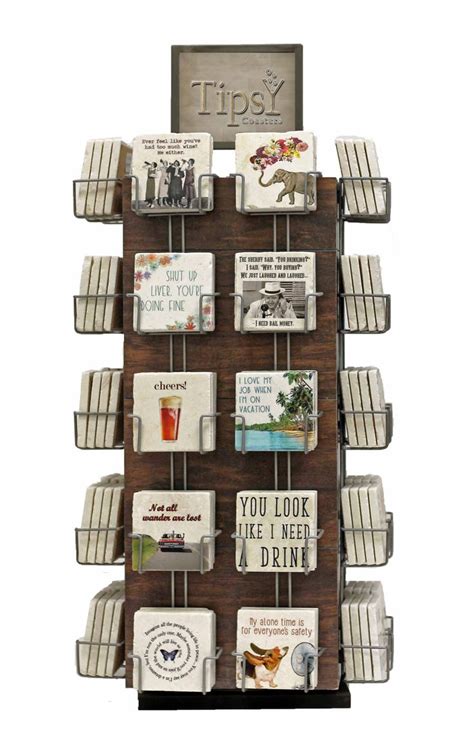 Creative Visions Product Lines Tipsy Coasters Coaster Display 2