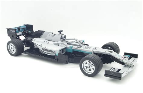 Lego® Instructions Mercedes F1 W10 1:8 Scale