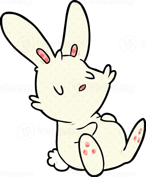 Cute Cartoon Rabbit Sleeping 42277125 Png