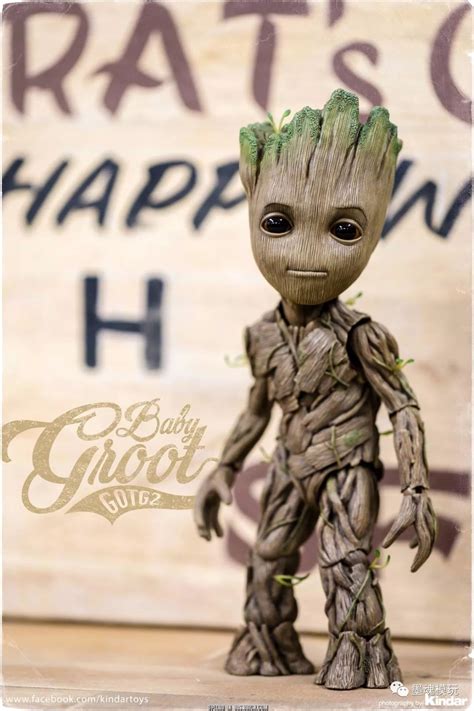 到货美图 HOT TOYS 银河护卫队 小树人咕噜特 幼年版 搜狐大视野 搜狐新闻