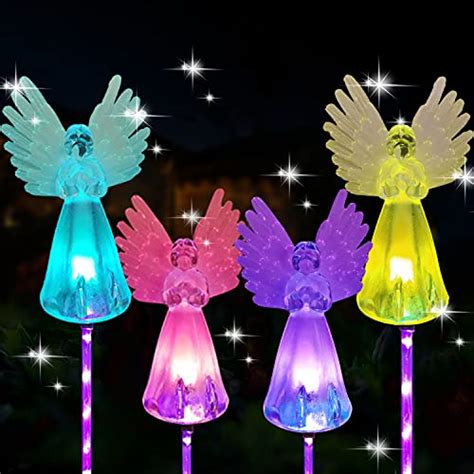 Best Solar Light Angels For Graves Heavenly Protection For Loved Ones