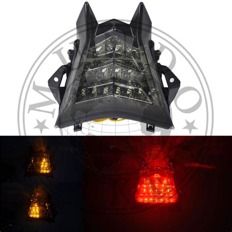 Loja Mundo Naked Lanternas Led Piscas Integrados BMW S R RR X Loja Mundo Naked