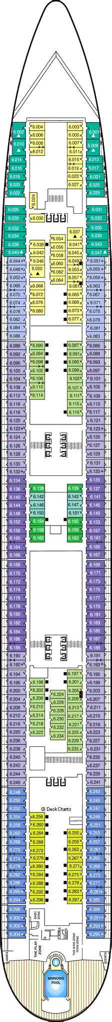 Cunard Queen Mary 2 (QM2) Deck Plans: Ship Layout, Staterooms & Map ...