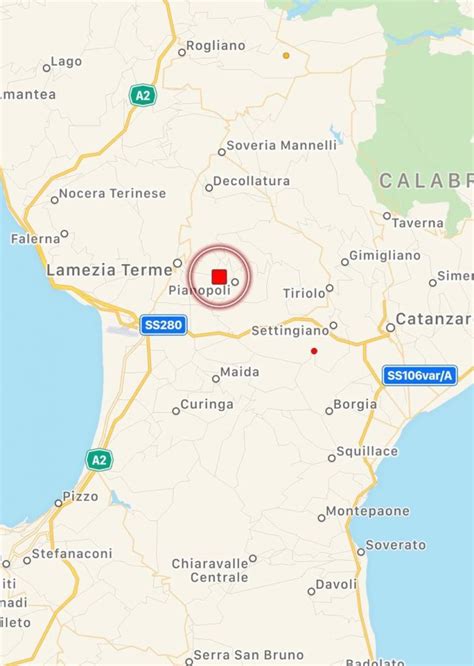 Scossa Di Terremoto Avvertita In Calabria Epicentro A Caraffa Di