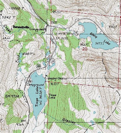 Tioga Lake Highway 120 East Slopes A Recreational Guide To The