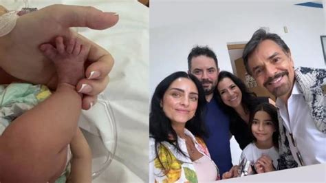 Eugenio Derbez ya conoció a su nieta hija de José Eduardo