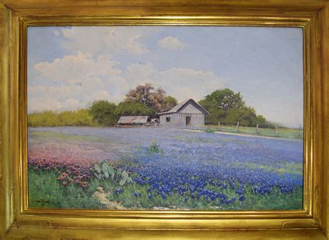 Bluebonnet Landscape by Robert Wood | Foltz Fine Art